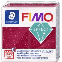 FIMO Pâte à modeler EFFECT, galaxy blanc, 57 g