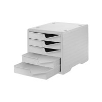 STYRO Styroswingbox 275-8430.882 grau/grau 5 Schubladen