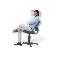 AERIS Chaise de bureau 3Dee 930-STBK-BK-CM02 gris