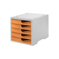 STYRO Styroswingbox 275-8430.4182 apricot/grau 5 Schubladen