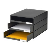 STYRO Schubladenbox styroval öko 14-8051.90 schwarz...
