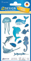 AVERY Zweckform ZDesign KIDS Sticker papier, bleu