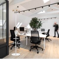 UNiLUX Portemanteau AURORA, hauteur: 1.680 mm, blanc