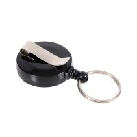 EUROPEL Ausweishalter mit Jojo und Schlüsselring,...