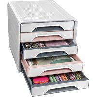 CEP Schubladenbox Smoove Mineral, 5 Schübe, puderrosa