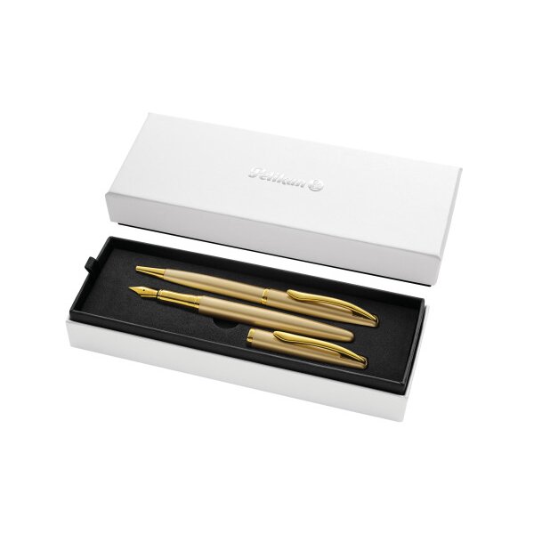 PELIKAN Stylo plume&stylo bille 821889 Jazz Noble Elegance Gold