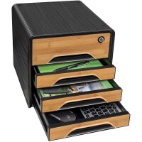 CEP Schubladenbox Smoove SECURE Silva, 4 Schübe,...