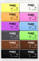 FIMO Set de pâte à modeler fluo, set de 12