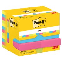 Post-it Haftnotizen notes, 51 x 38 mm, Energetic Collection