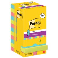 Post-it Haftnotizen super sticky z-notes Haftnotizen, 8+4