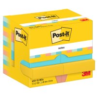 Post-it Haftnotizen notes, 51 x 38 mm, Beachside Collection