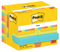 Post-it Bloc-note adhésif, 38 x 51 mm, Poptimistic