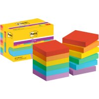 Post-it Haftnotizen super sticky notes, 47,6 x 47,6 mm