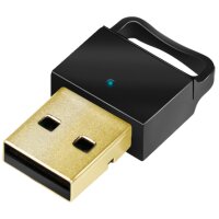 LogiLink Adaptateur USB-A - Bluetooth 5.0, noir