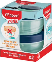 Maped PICNIK Pot à sauce ORIGINS famille, rond, 40 ml, 2