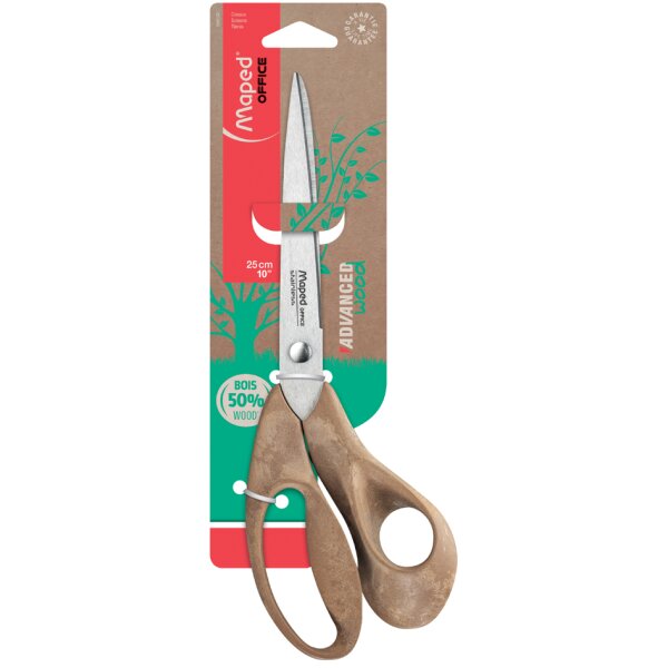 Maped Schere ADVANCED WOOD, Länge: 210 mm, asymmetrisch