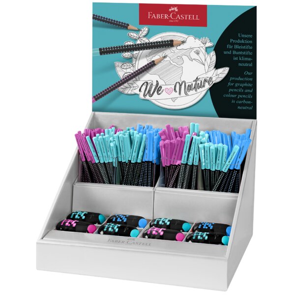 FABER-CASTELL Présentoir familial GRIP TWO TONE