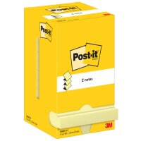 Post-it Haftnotizen z-notes, 76 x 76 mm, gelb