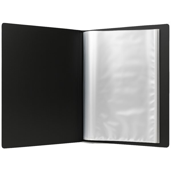 EUROPEL Protège-documents, A5, 20 pochettes, noir