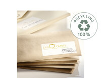 AVERY Zweckform Recycling Universal-Etiketten, 105 x 74 mm