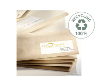 AVERY Zweckform Recycling Adress-Etiketten, 99,1 x 33,9 mm