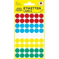 AVERY Zweckform Markierungspunkte, Durchm. 8 mm, gelb