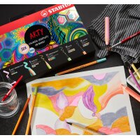 STABILO Kreativ-Set "ARTY" Pastel, 50er Box