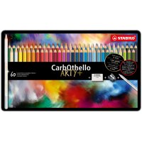 STABILO Crayon pastel CarbOthello ARTY+, étui de 60