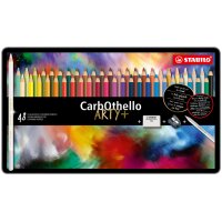 STABILO Crayon pastel CarbOthello ARTY+, étui de 60