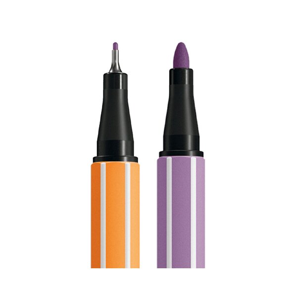 STABILO Set créatif Pen 68 & point 88 ARTY, étui de 68