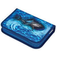herlitz Étui scolaire Blue shark, 31 pièces