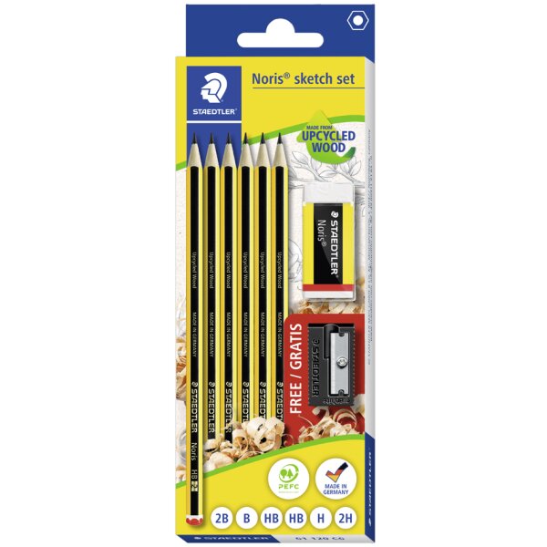 Taille-Crayon STAEDTLER Noris 511 - Pour Droitiers Et Gauchers Avec Signal D'Arrêt