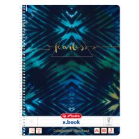 herlitz Cahier à spirales New Batik Freedom, A4