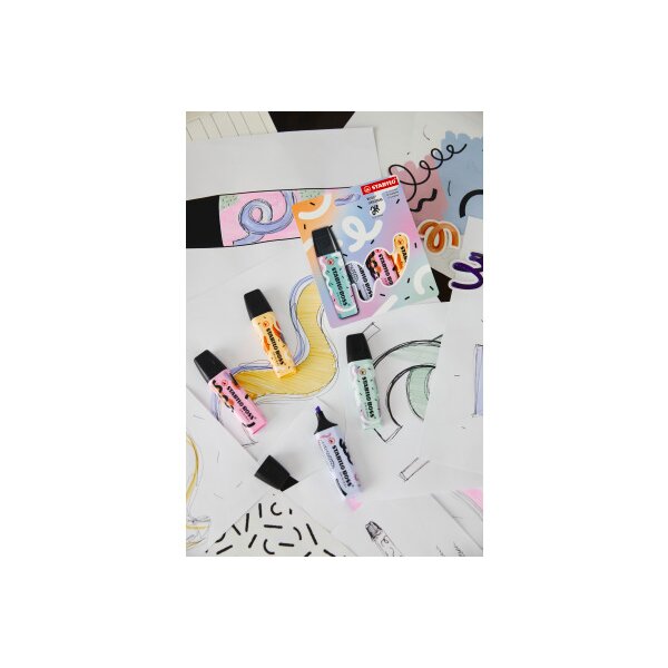 STABILO Textmarker BOSS ORIGIN. 2-5mm 70/158-101 by Ju, Purpurrot
