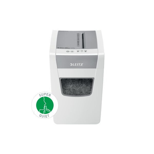 LEITZ Destructeur doc IQ Slim Office 8098-00-00 P4 12 Feuil silencieux