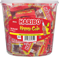 HARIBO Bonbon gélifié aux fruits HAPPY COLA...