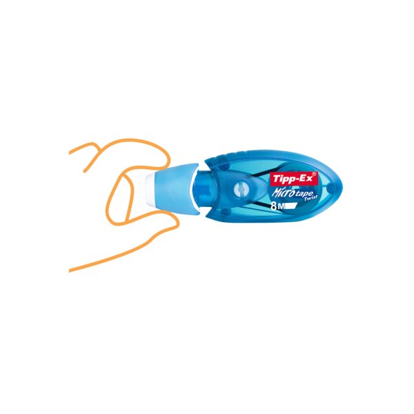 Tipp-Ex Ruban correcteur Micro Tape Twist, présentoir