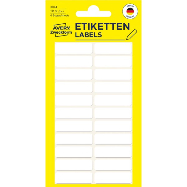 AVERY Zweckform Etiquette multi-usage, 76 x 19 mm, blanc