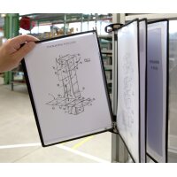 djois by tarifold Wandsichttafelsystem PRO, DIN A4,...