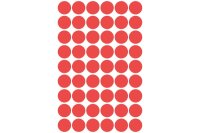 AVERY ZWECKFORM Markierungspunkte rot 3141 12mm 270 Stück