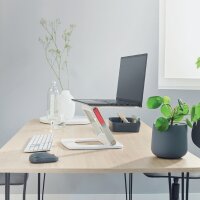 LEITZ Notebook-Ständer Ergo, aus Kunststoff, weiss
