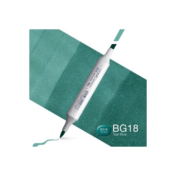 COPIC Marker Sketch 2107556 BG18 - Teal Blue