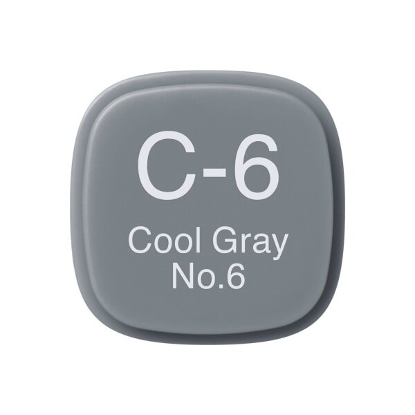 COPIC Marker Classic 2007583 C-6 - Cool Grey No.6