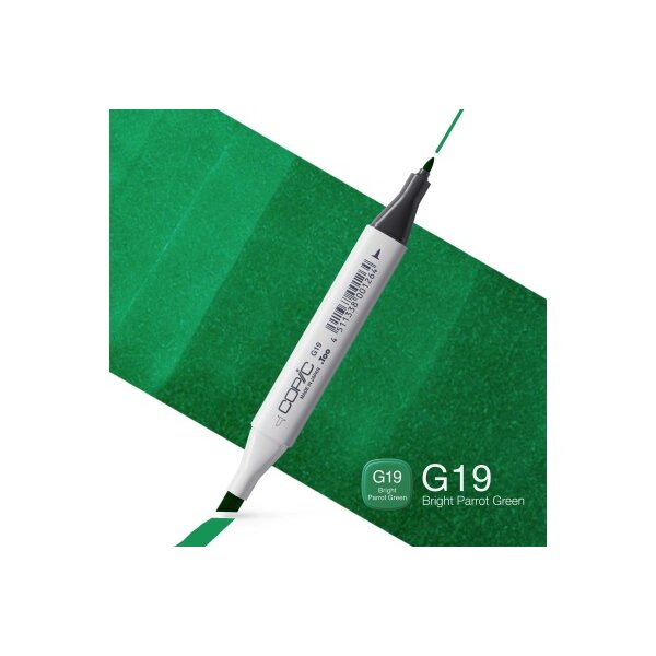 COPIC Marker Classic 20075213 G19 - Bright Parrot Green