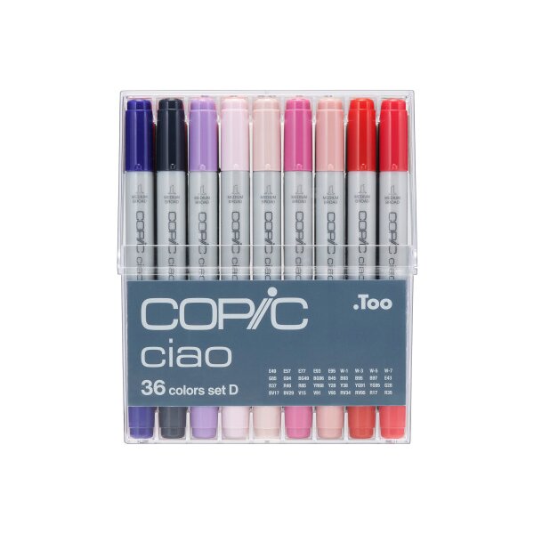 COPIC Marker Ciao 22075364 36er Set D