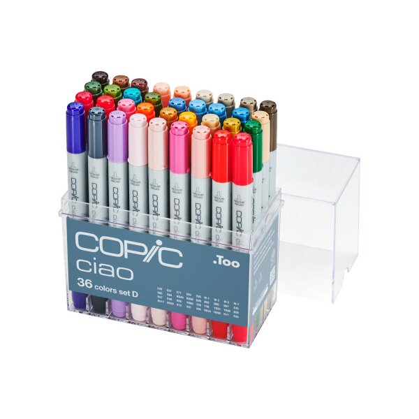 COPIC Marker Ciao 22075364 36er Set D