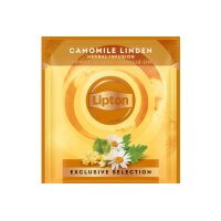 LIPTON Kamille - Linde Tee 4071222 25 Pyramiden