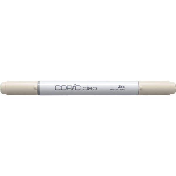 COPIC Marker Ciao 22075325 W-1 - Warm Grey No.1