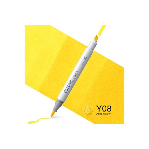 COPIC Marker Ciao 22075192 Y08 - Acid Yellow