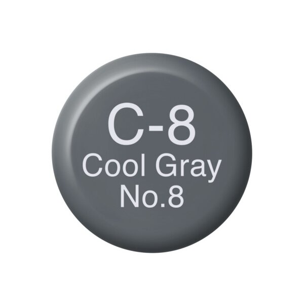 COPIC Ink Refill 2107684 C-8 - Cool Grey No.8